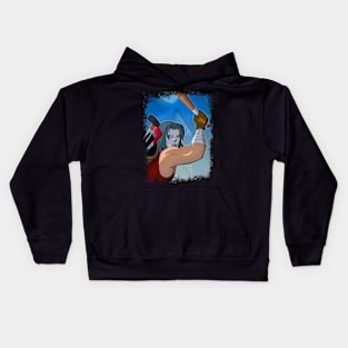 casey jones tmnt 2003 Kids Hoodie